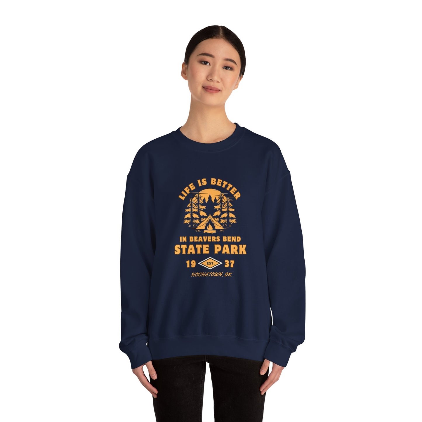 Life Is Better Adult Unisex Sweatshirt