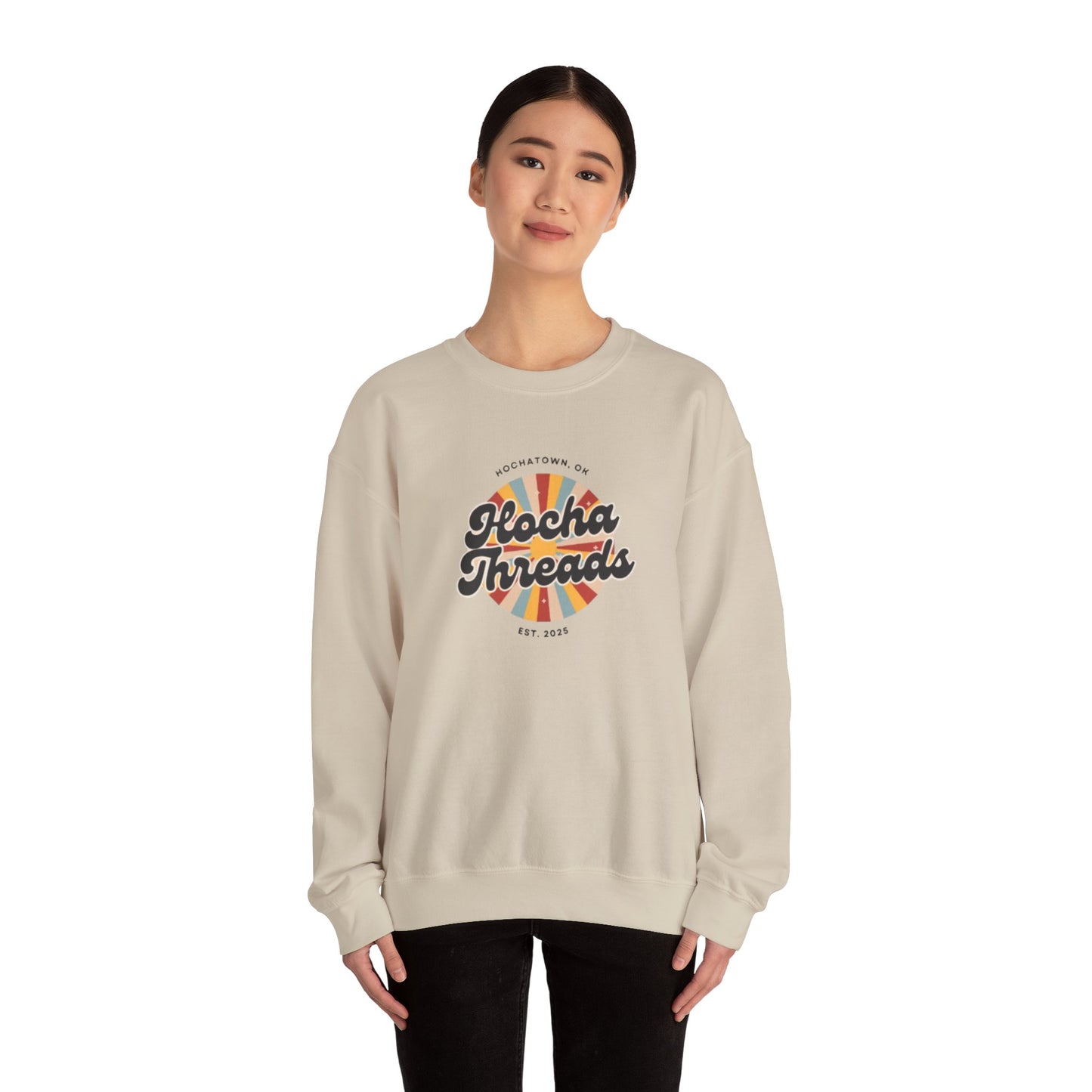 HochaThreads Retro Adult Unisex Sweatshirt