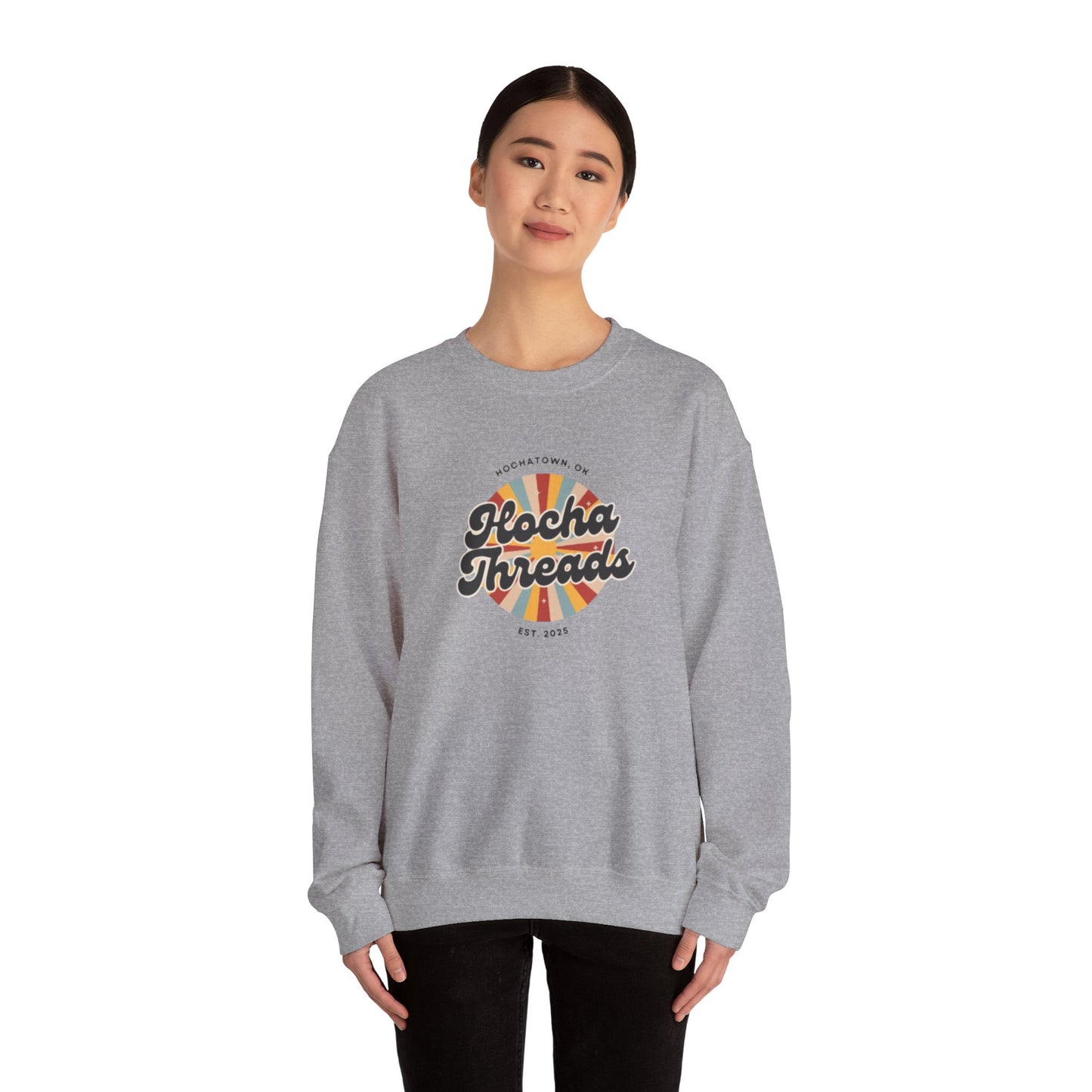 HochaThreads Retro Adult Unisex Sweatshirt