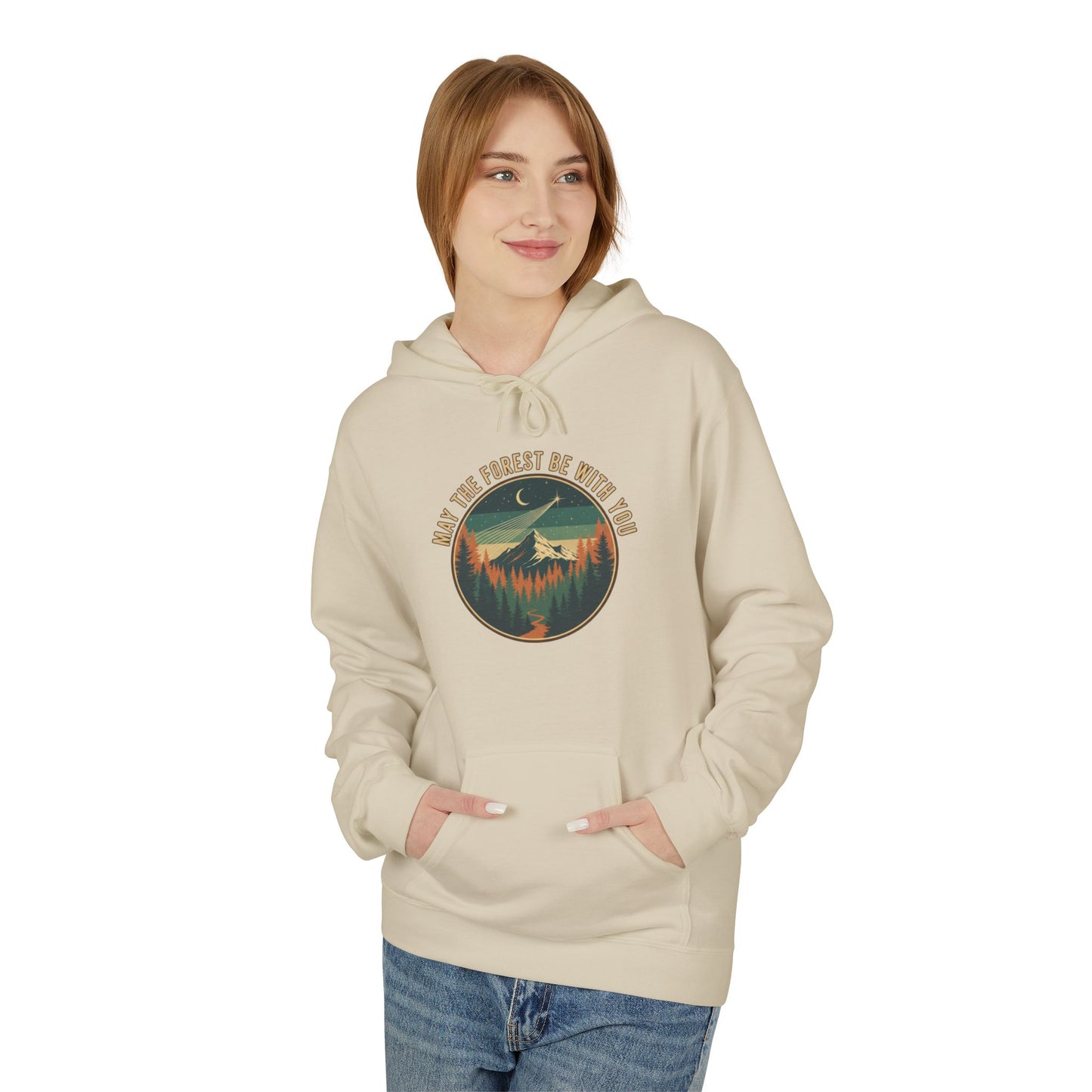May The Forest Be With You Adult Unisex Hoodie