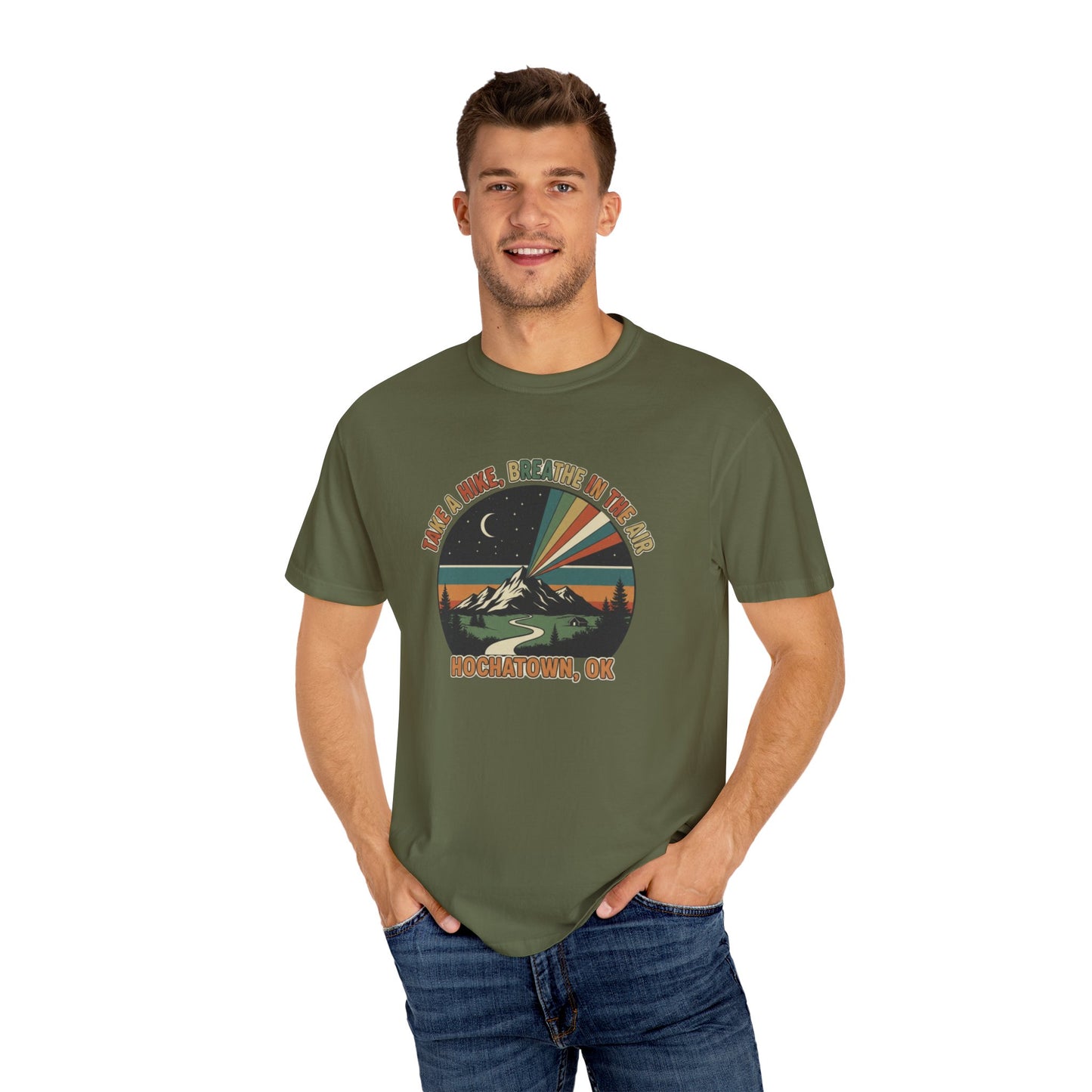 Take A Hike, Breathe (In The Air) Adult Unisex Tee