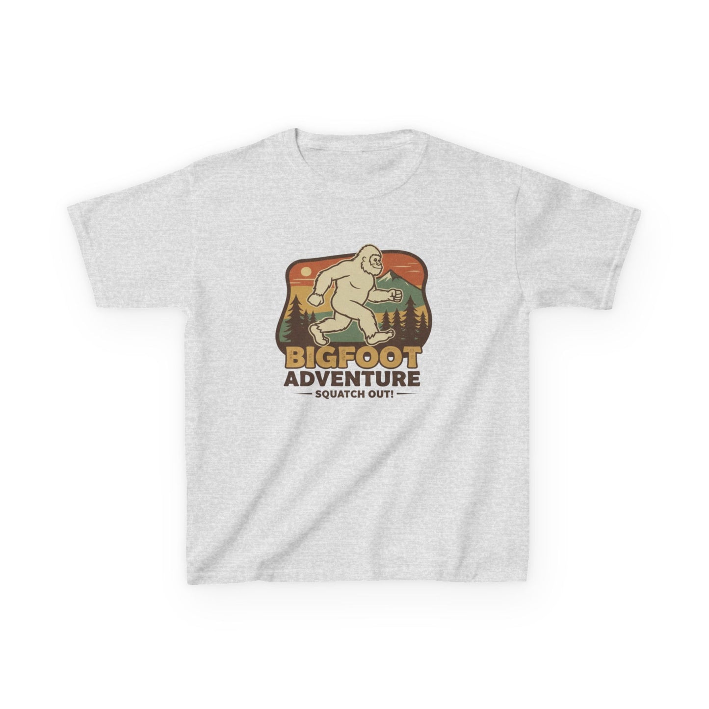 Bigfoot Adventure Kids Unisex Tee