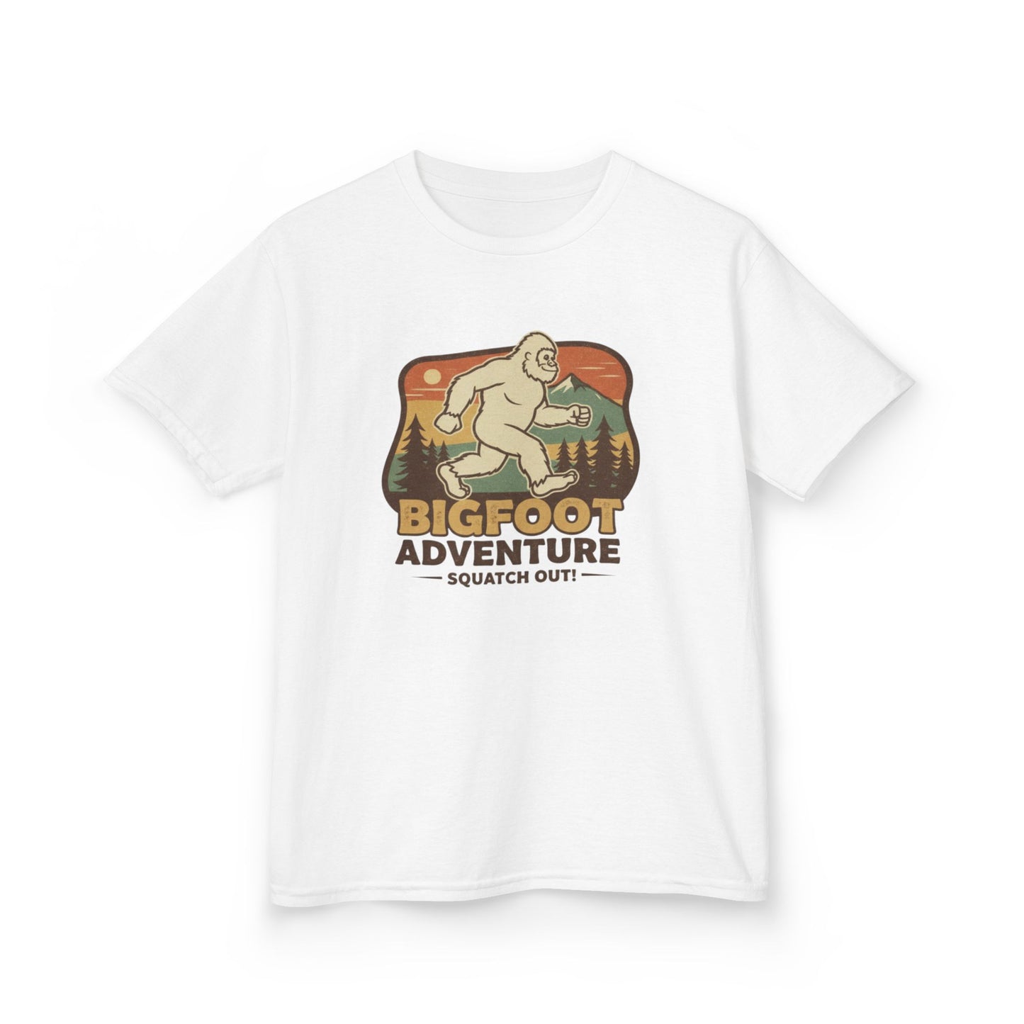 Bigfoot Adventure Kids Unisex Tee