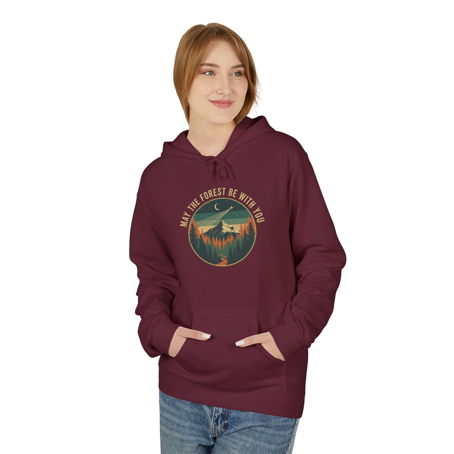 May The Forest Be With You Adult Unisex Hoodie
