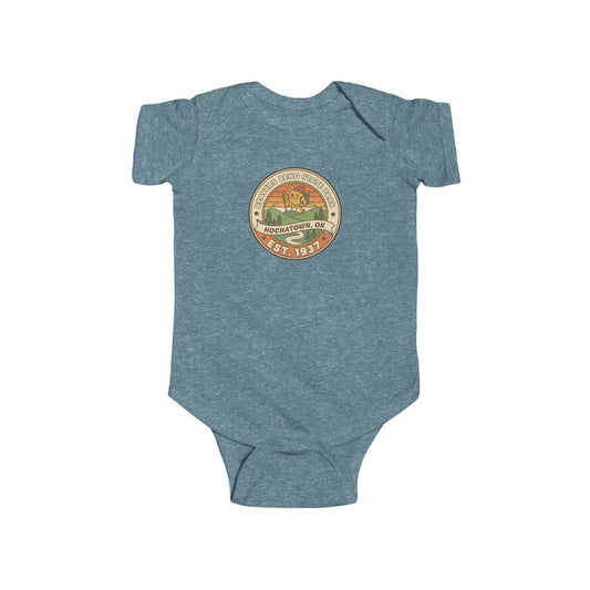 Vintage Beavers Bend State Park Infant Unisex Onesie