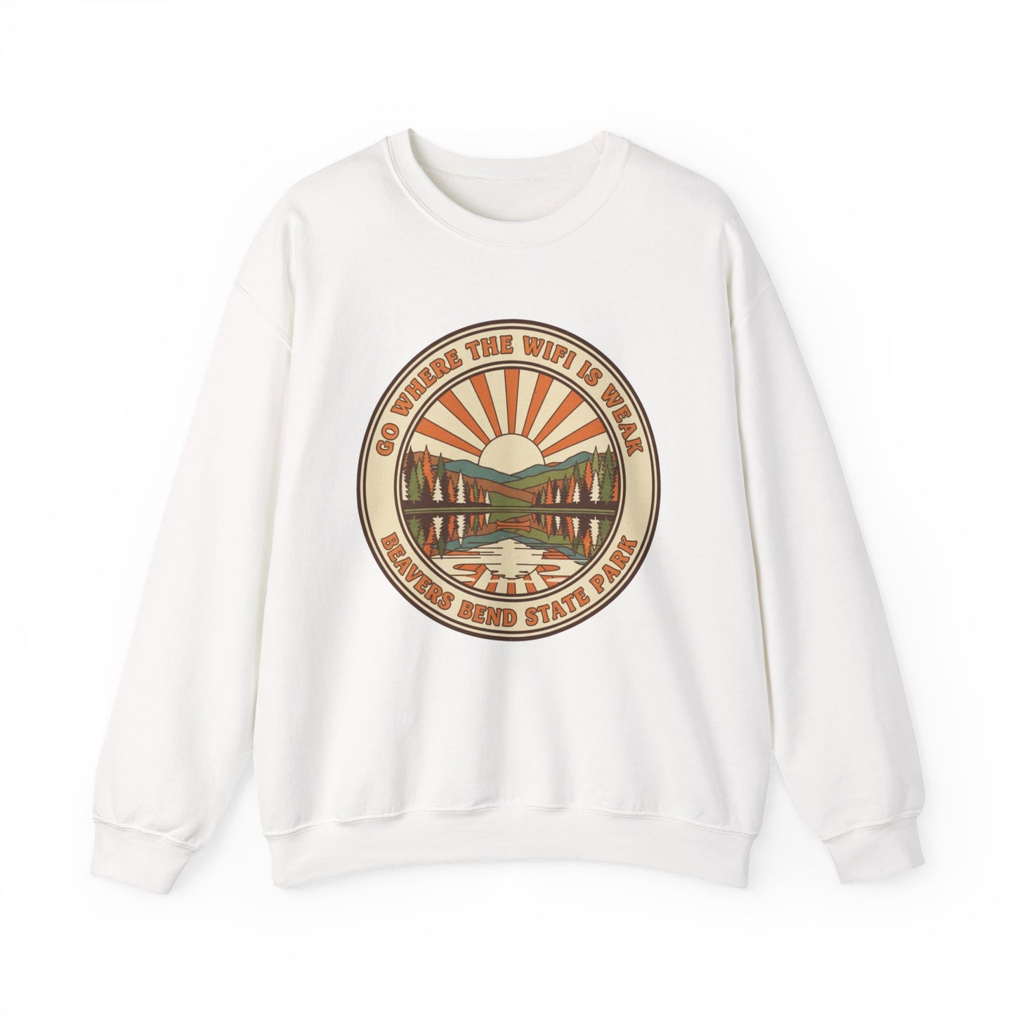 Go Where The Wifi Is Weak Adult Unisex Sweatshirt