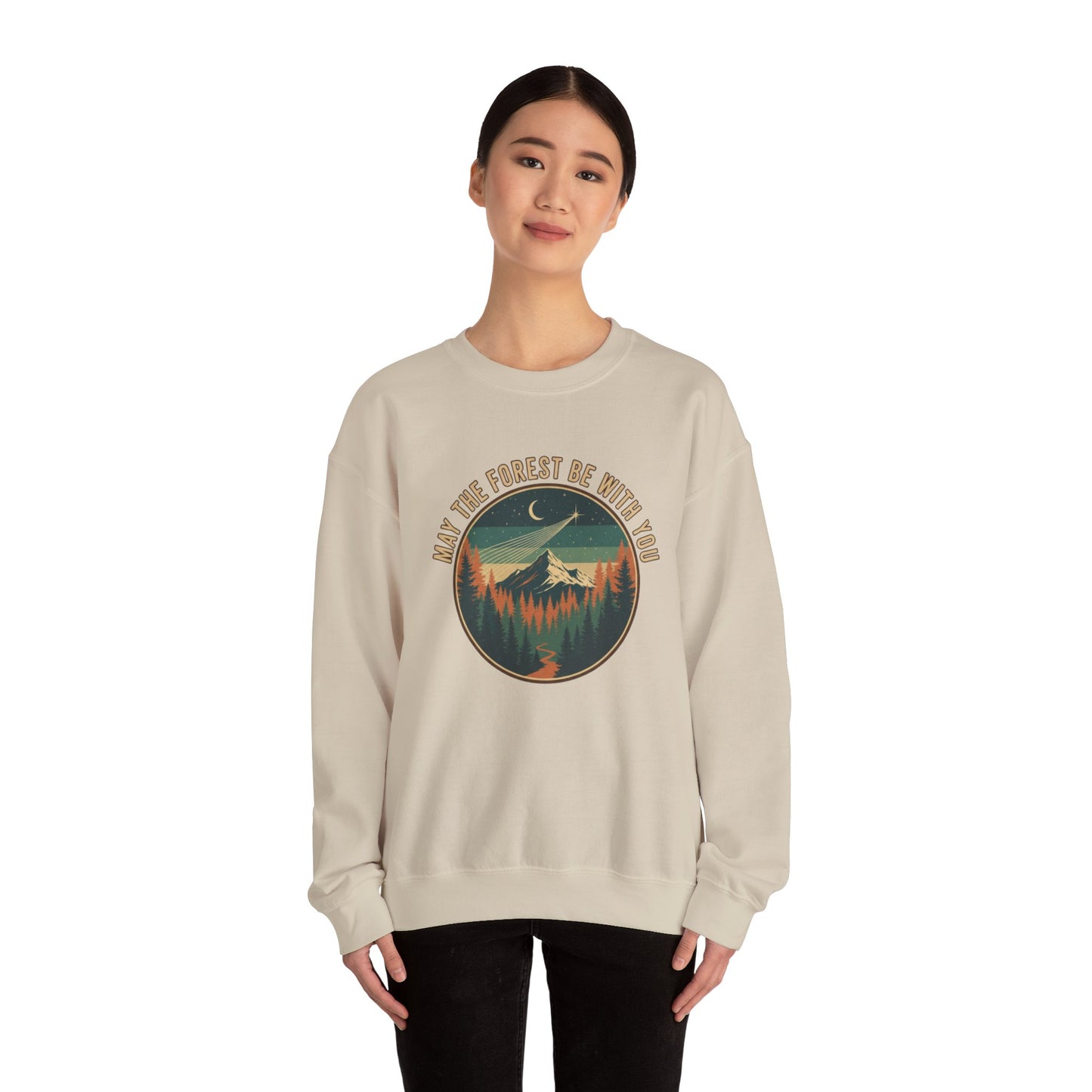 May The Forest Be With You Adult Unisex Sweatshirt