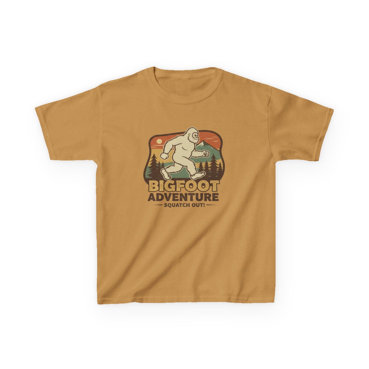 Bigfoot Adventure Kids Unisex Tee
