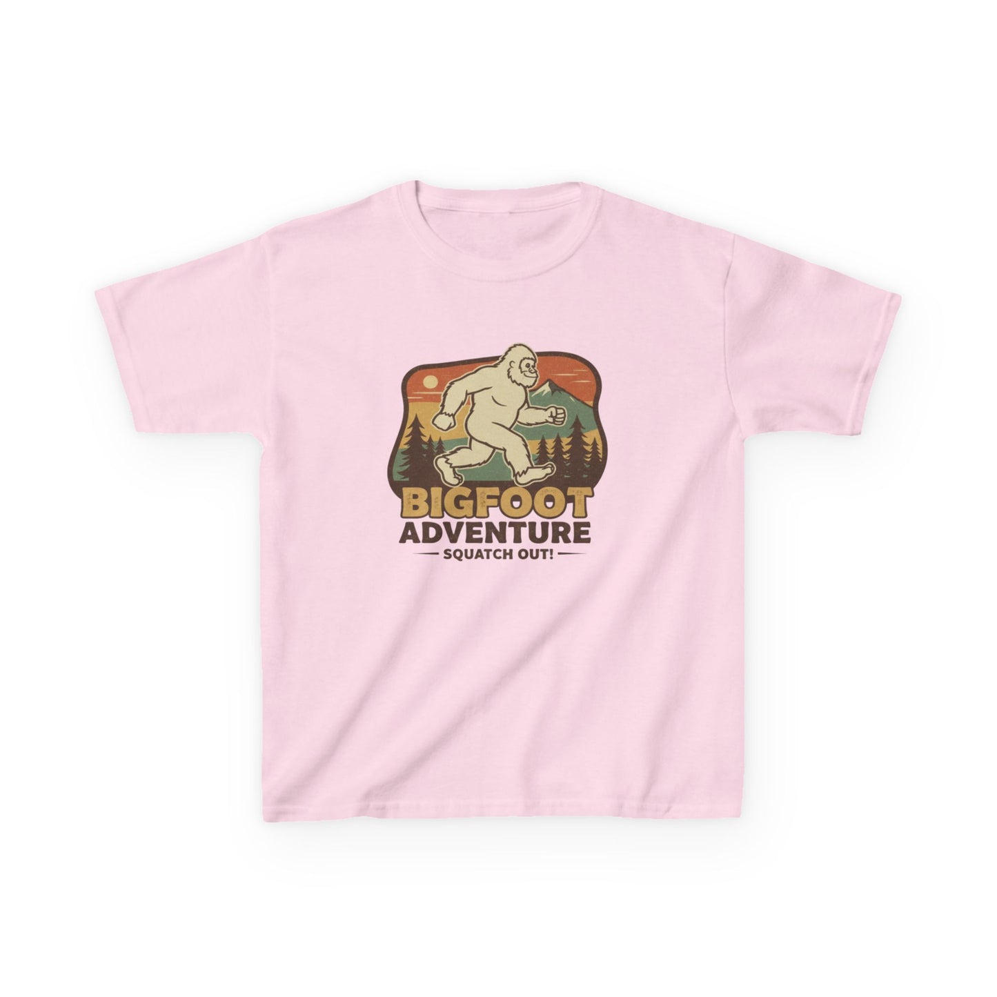 Bigfoot Adventure Kids Unisex Tee