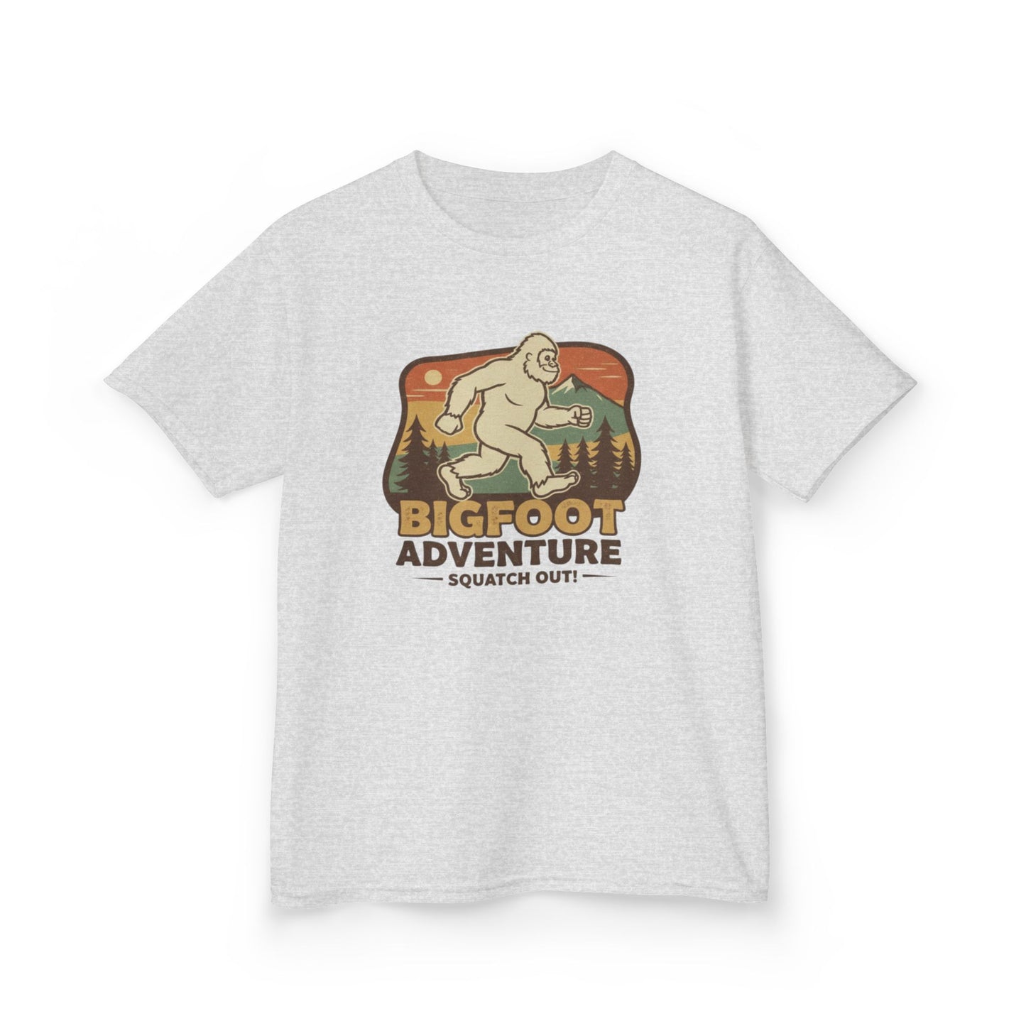 Bigfoot Adventure Kids Unisex Tee