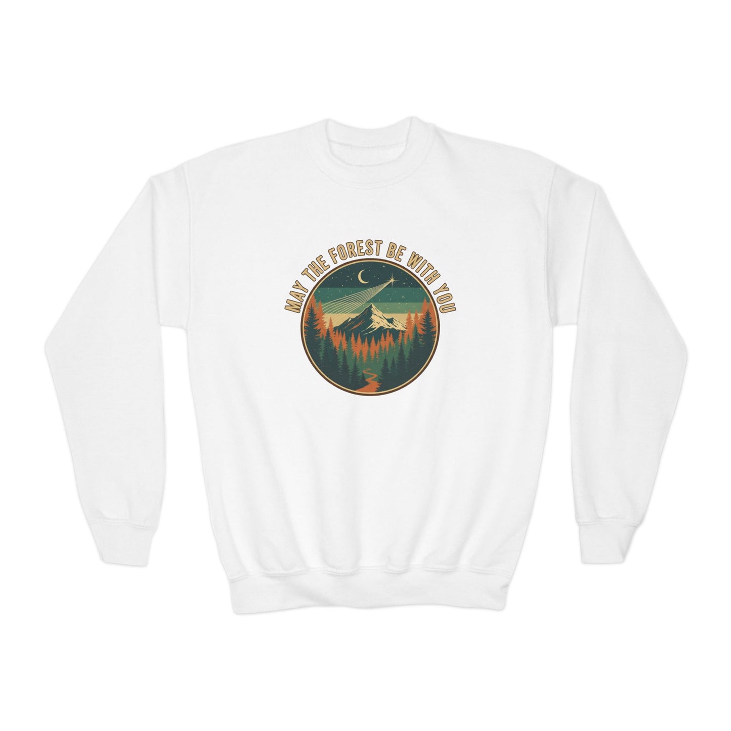 May The Forest Be With You Kids Unisex Sweatshirt