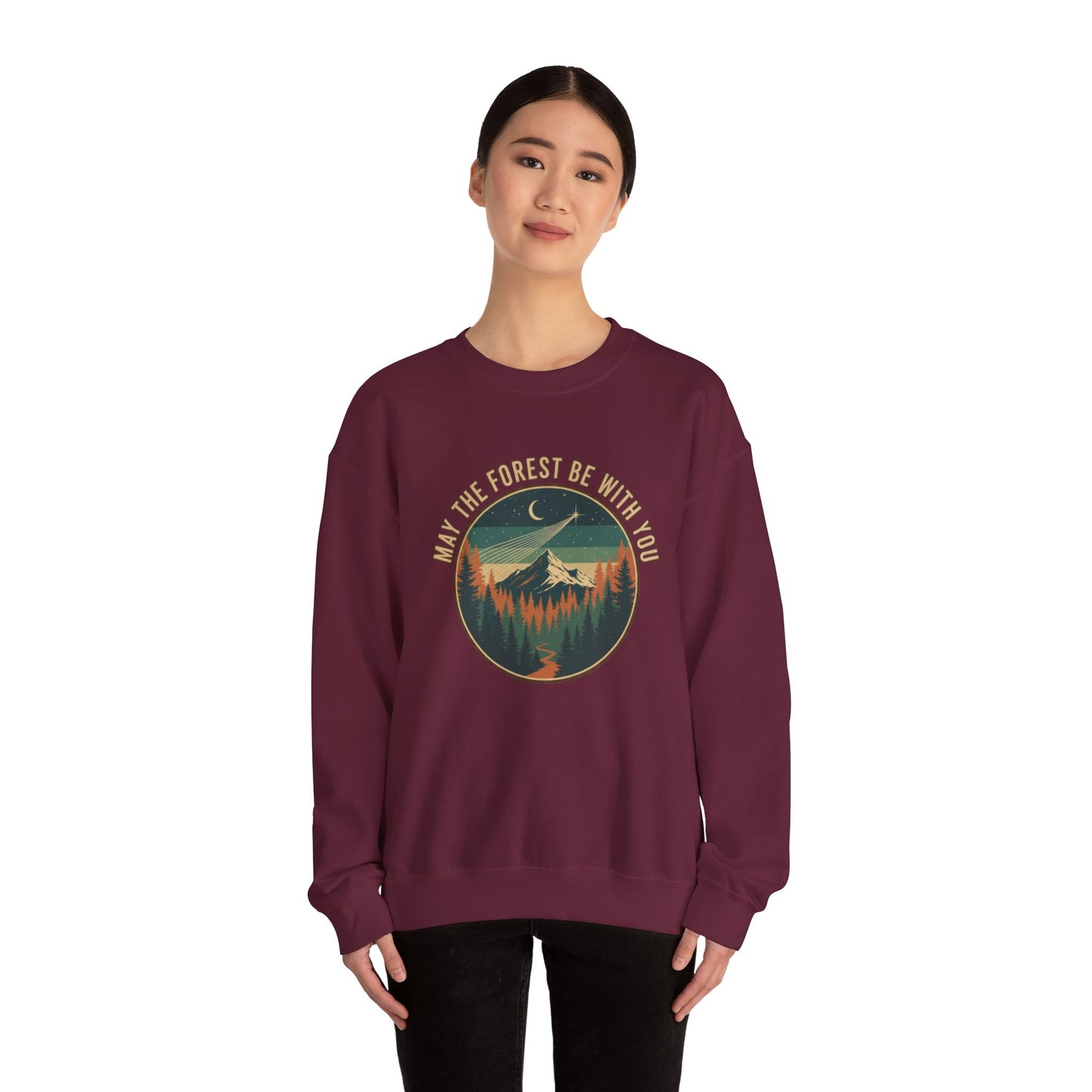May The Forest Be With You Adult Unisex Sweatshirt