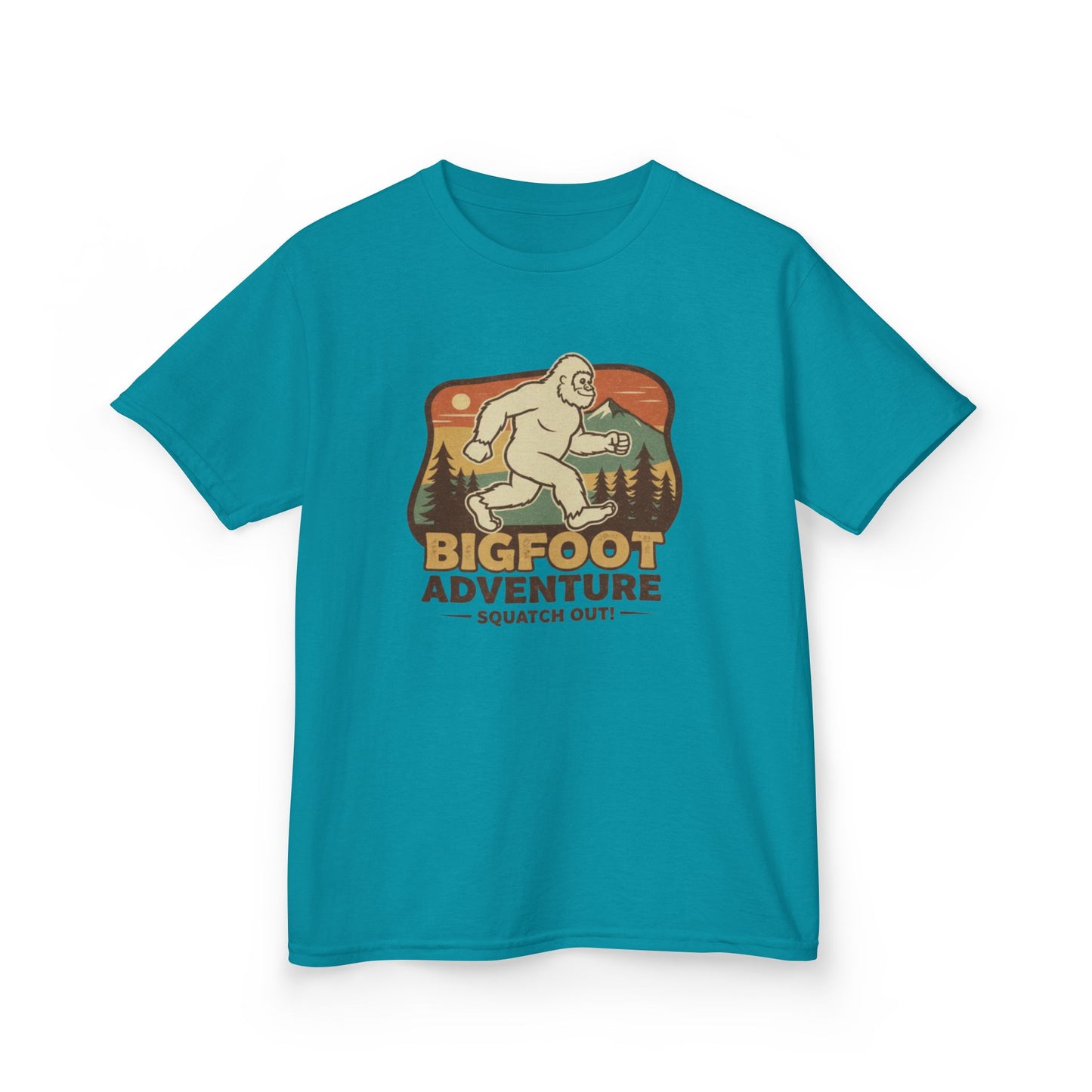 Bigfoot Adventure Kids Unisex Tee