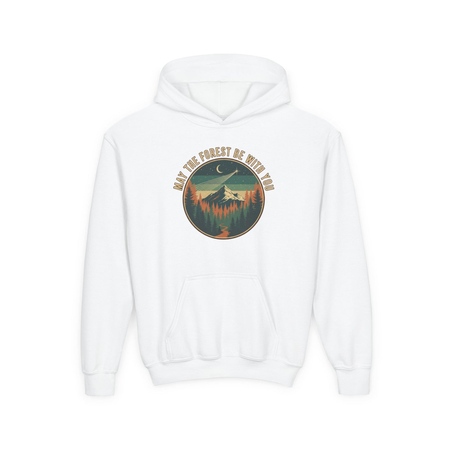 May The Forest Be With You Kids Unisex Hoodie