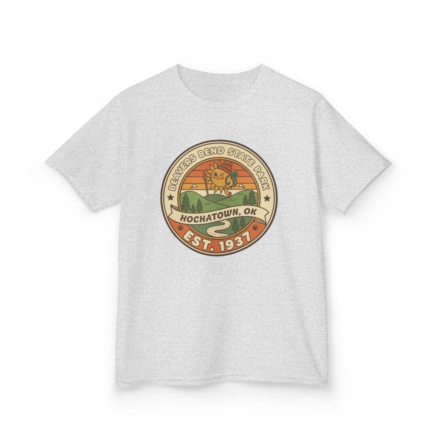 Vintage Beavers Bend State Park Kids Unisex Tee