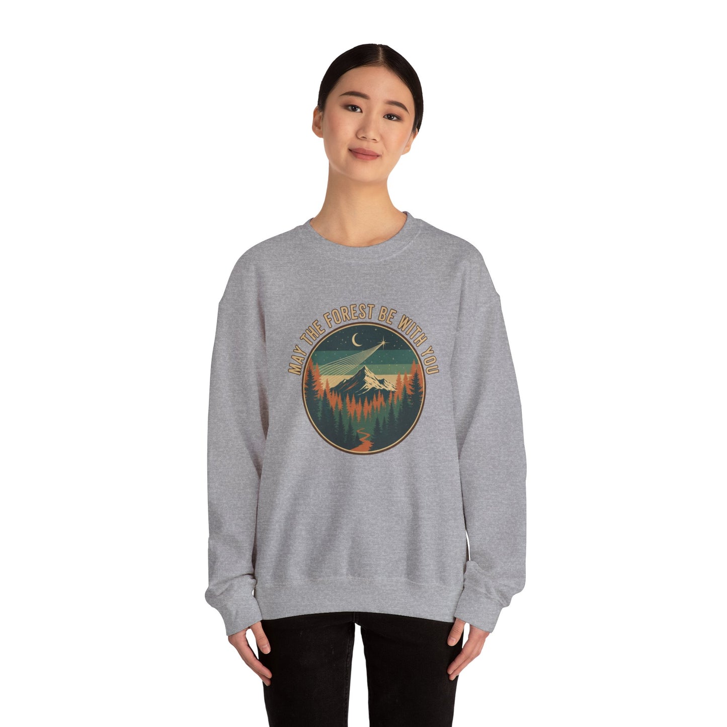 May The Forest Be With You Adult Unisex Sweatshirt
