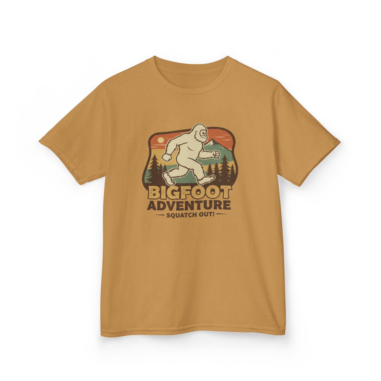 Bigfoot Adventure Kids Unisex Tee