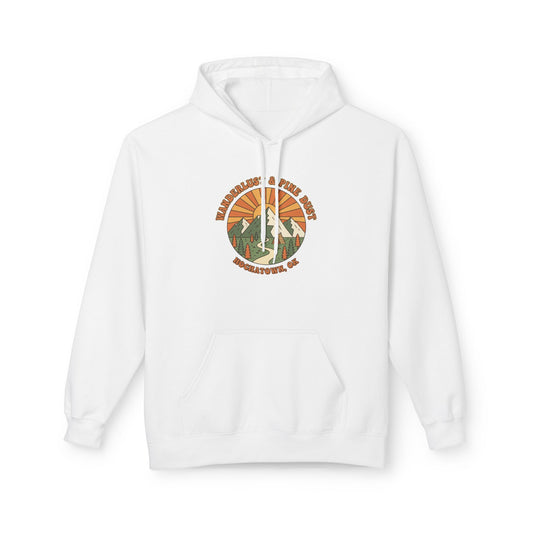 Wanderlust + Pine Dust Adult Unisex Hoodie