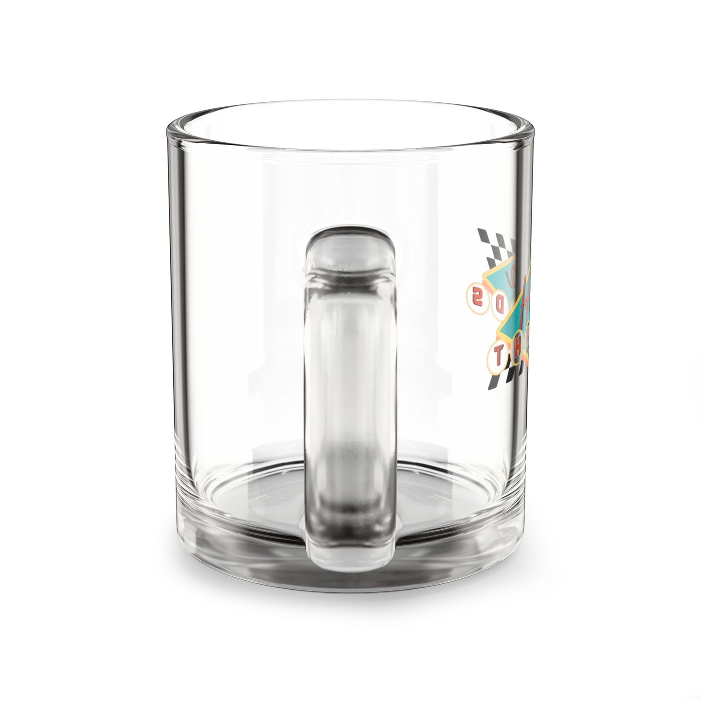 Retro Diner Glass Mug