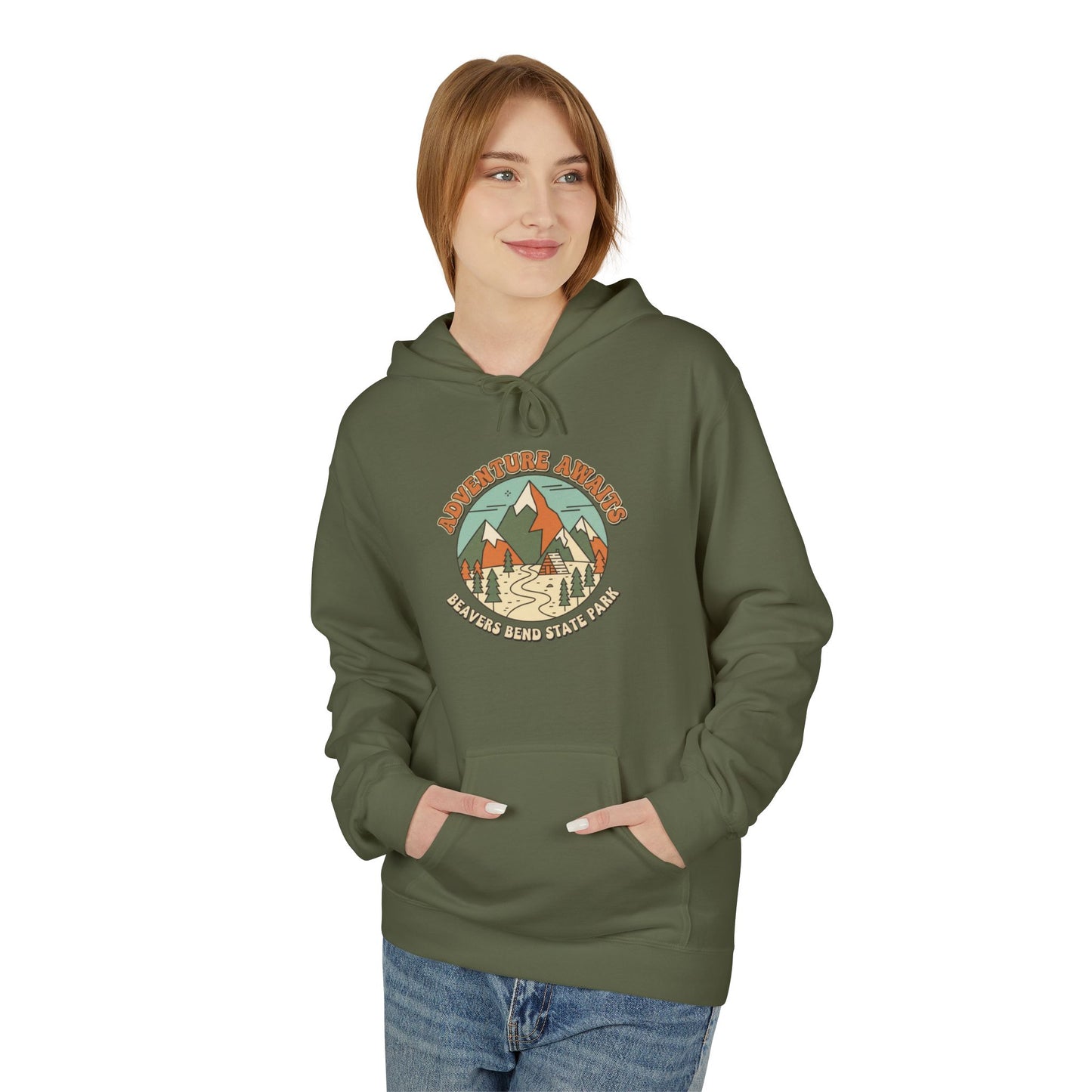 Adventure Awaits Adult Unisex Hoodie