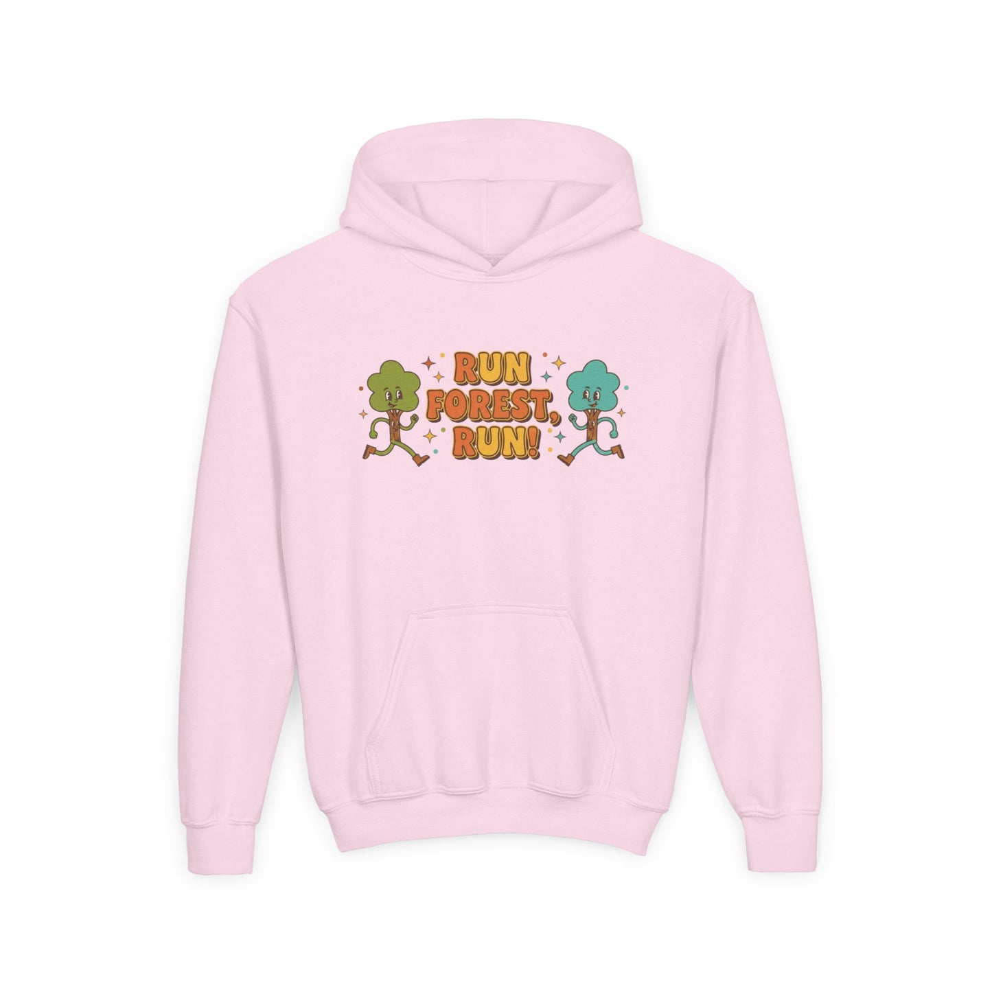 Run Forest Run Kids Unisex Hoodie