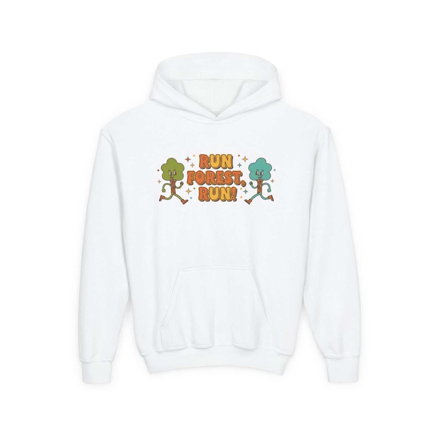 Run Forest Run Kids Unisex Hoodie