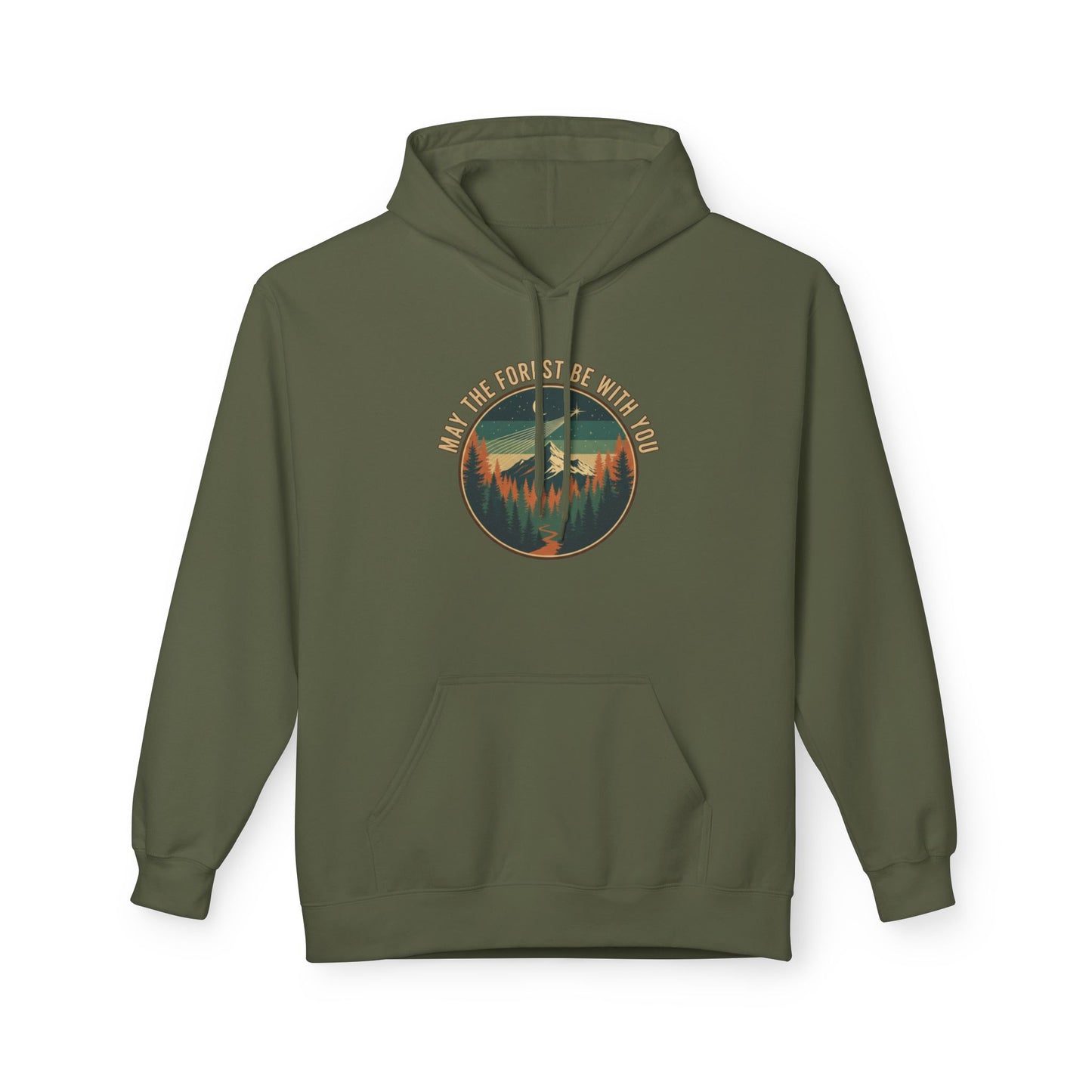 May The Forest Be With You Adult Unisex Hoodie