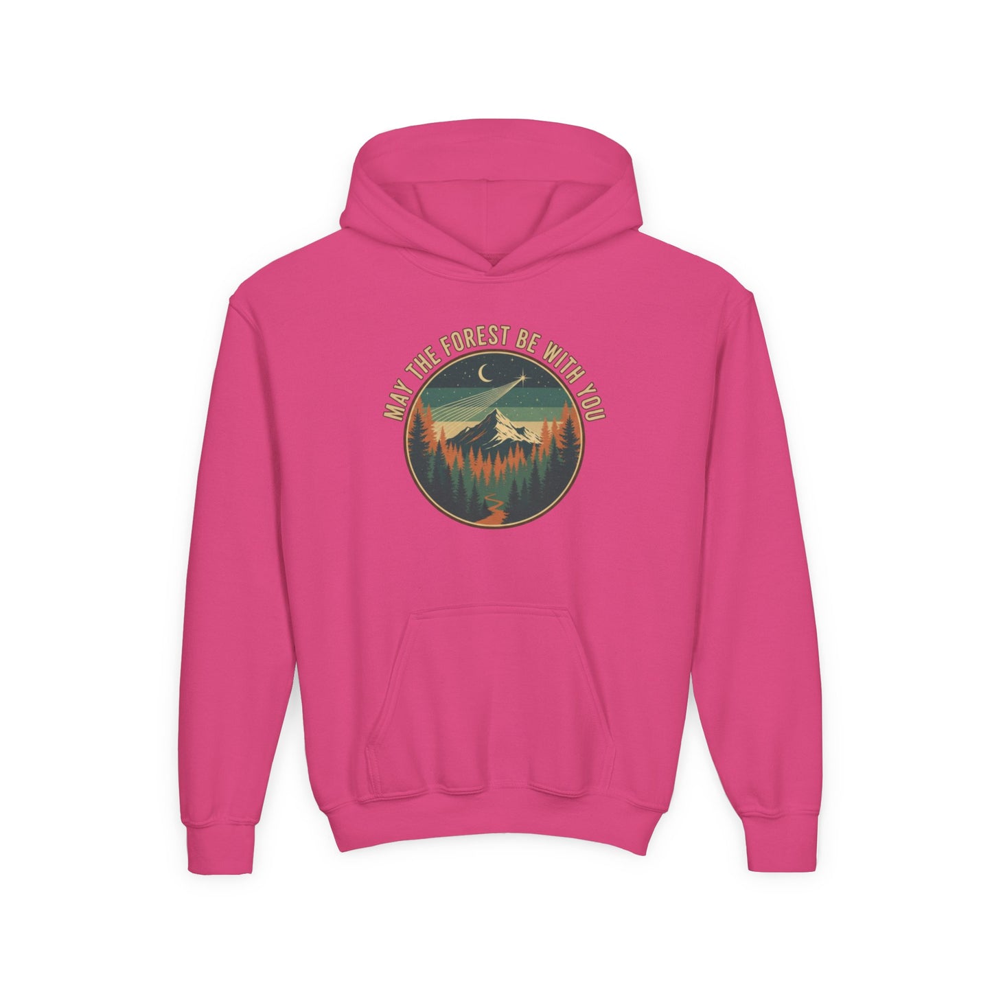 May The Forest Be With You Kids Unisex Hoodie