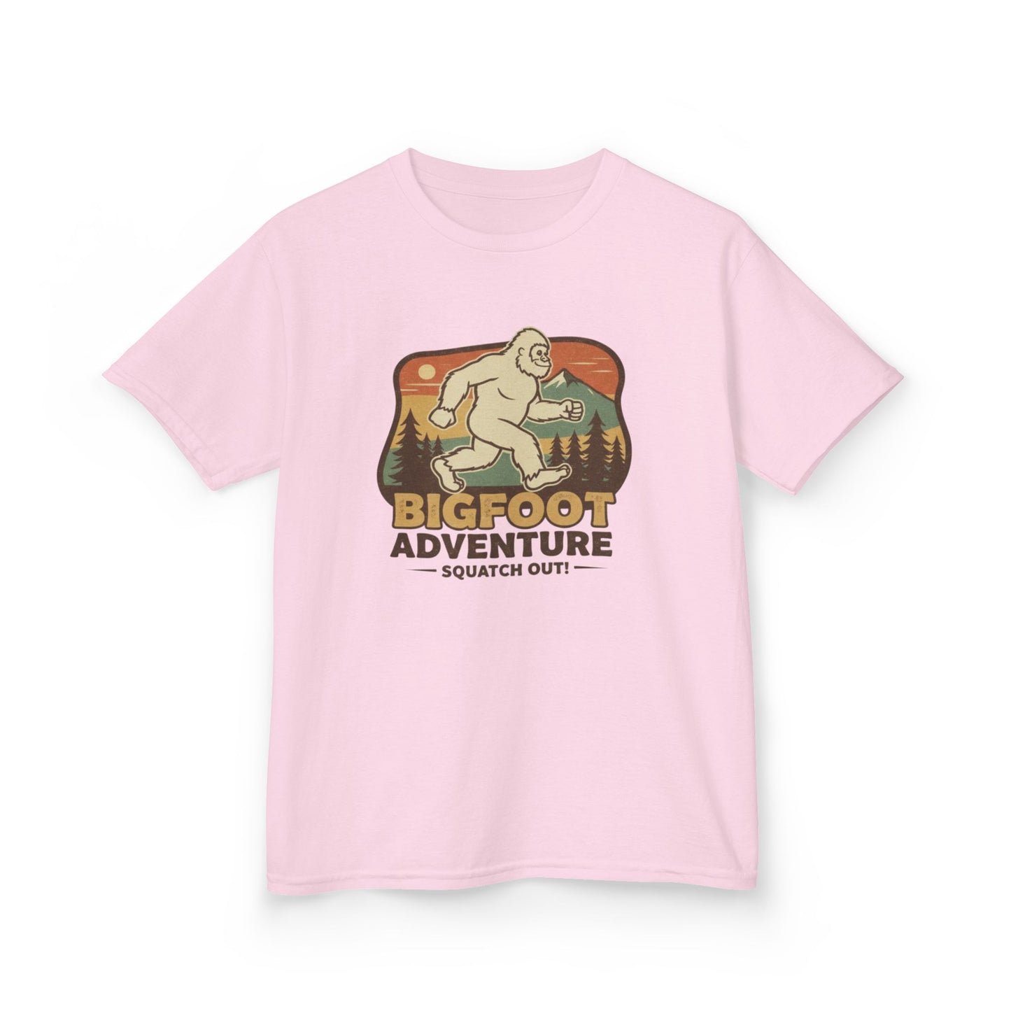 Bigfoot Adventure Kids Unisex Tee