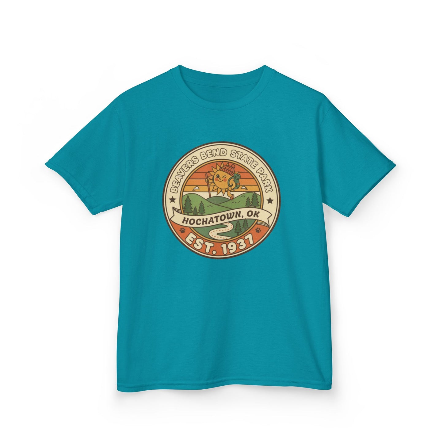 Vintage Beavers Bend State Park Kids Unisex Tee