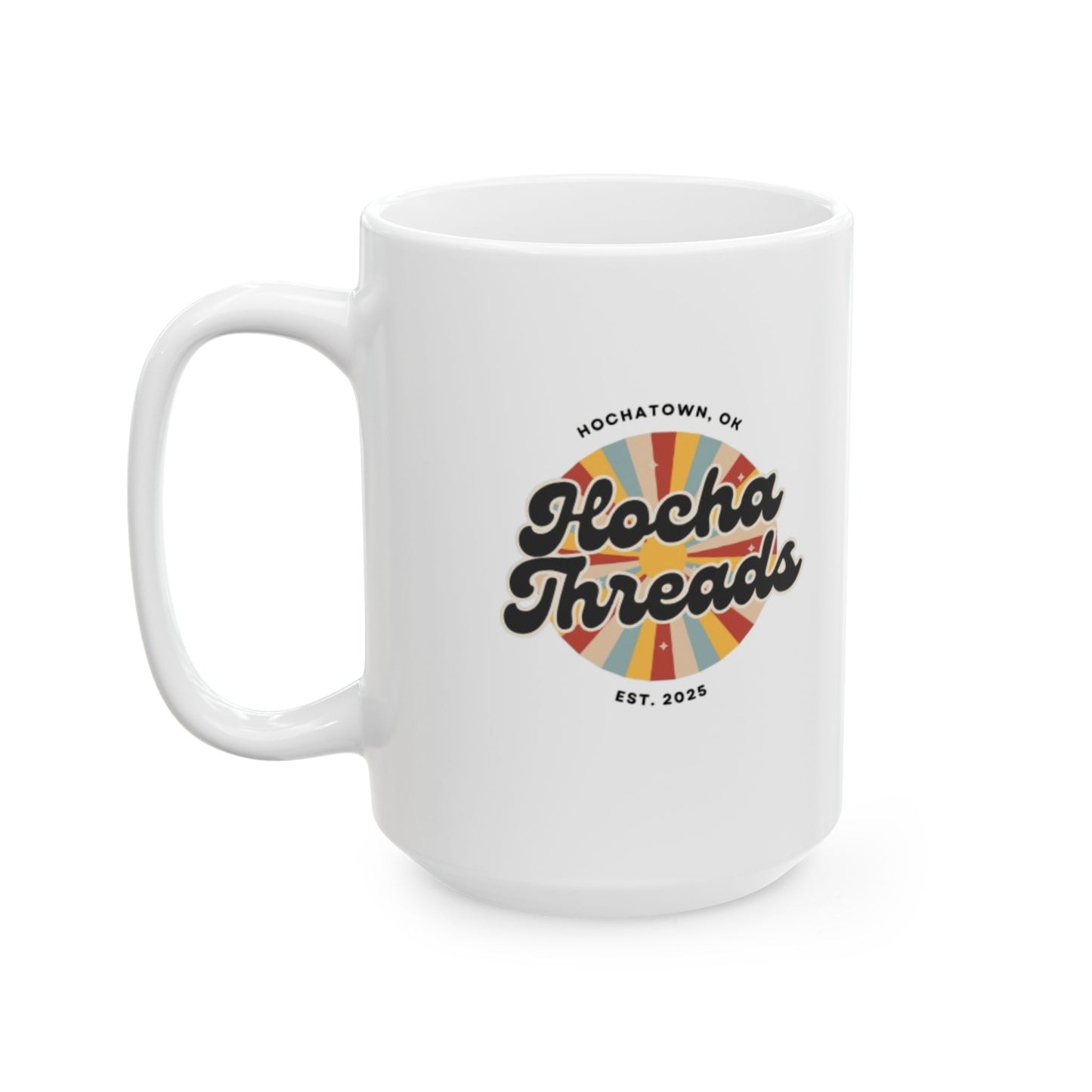 Retro HochaThreads Ceramic Mug