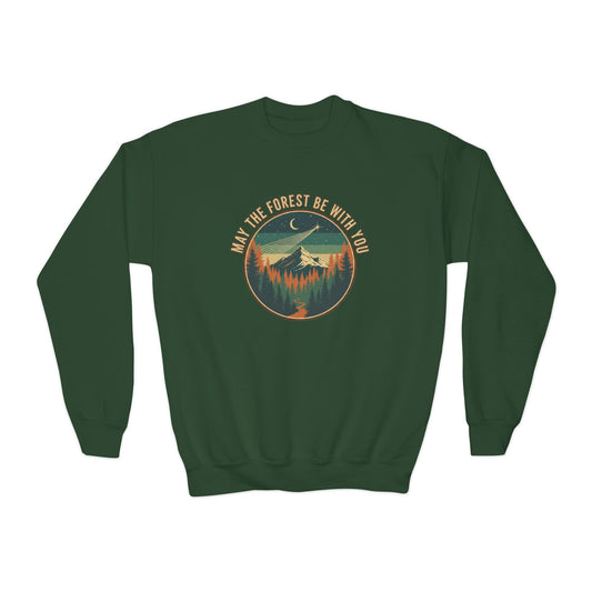 May The Forest Be With You Kids Unisex Sweatshirt