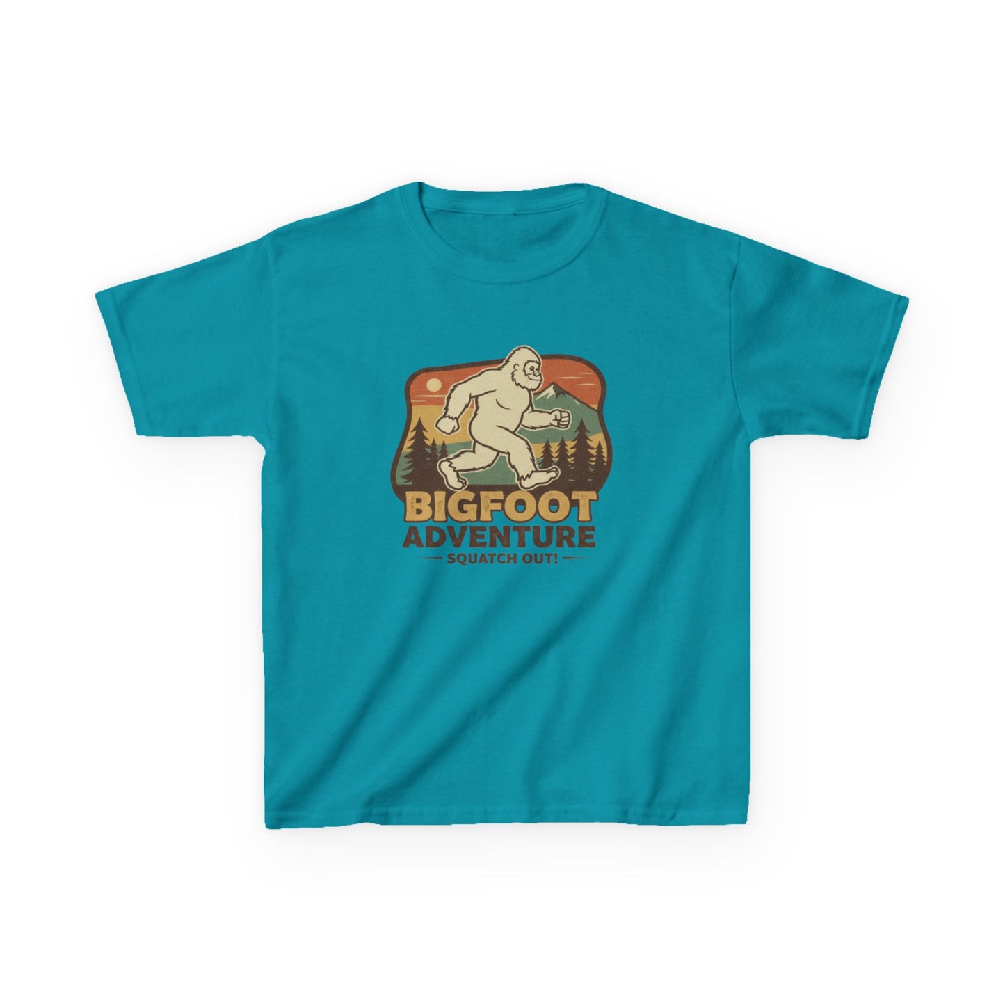 Bigfoot Adventure Kids Unisex Tee