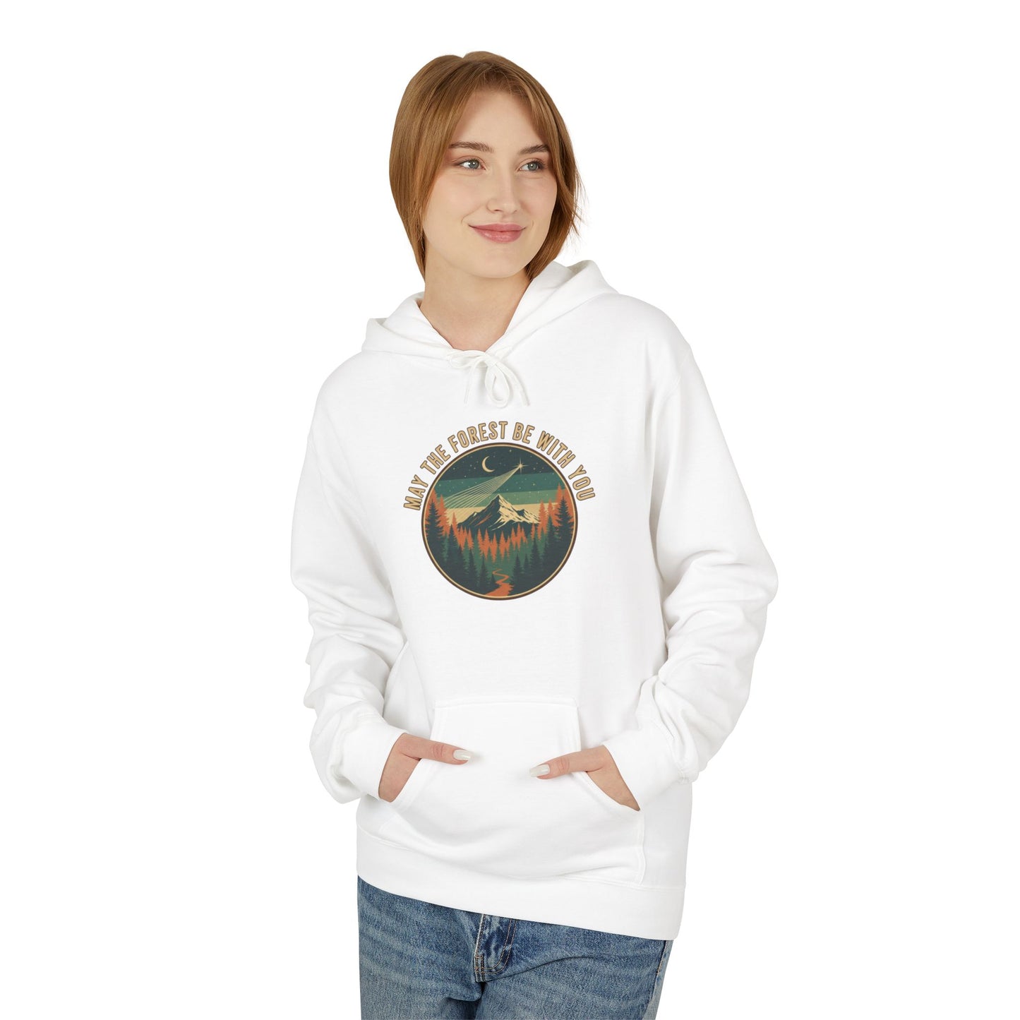 May The Forest Be With You Adult Unisex Hoodie