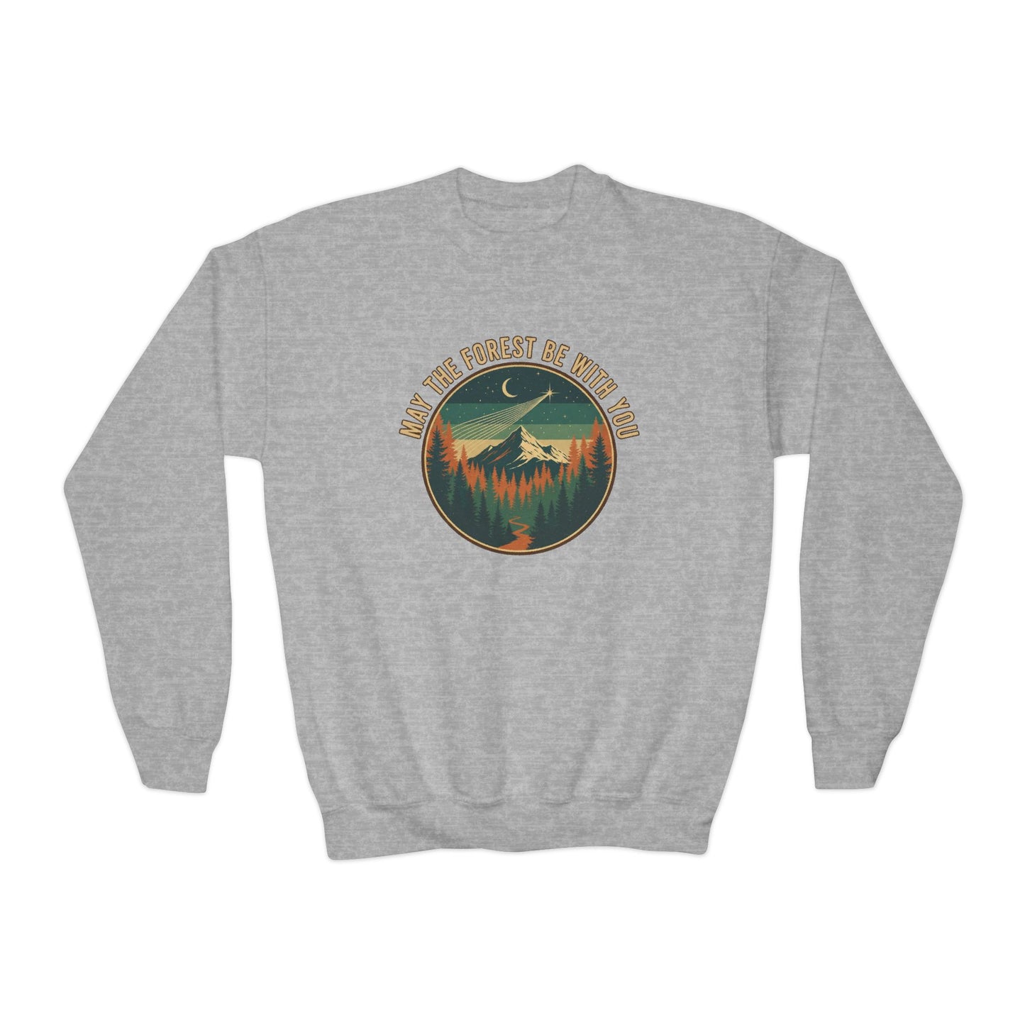 May The Forest Be With You Kids Unisex Sweatshirt