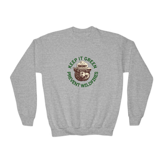 Keep It Green Kids Unisex Sweatshirt