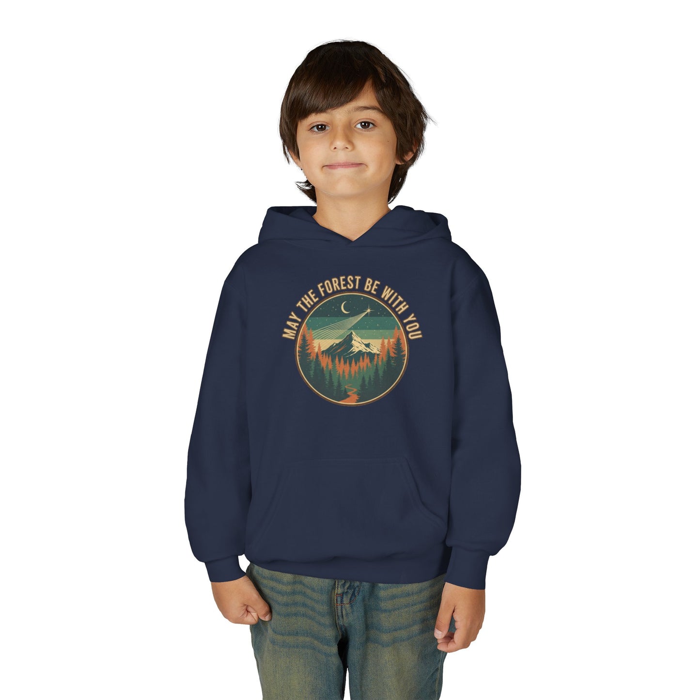 May The Forest Be With You Kids Unisex Hoodie