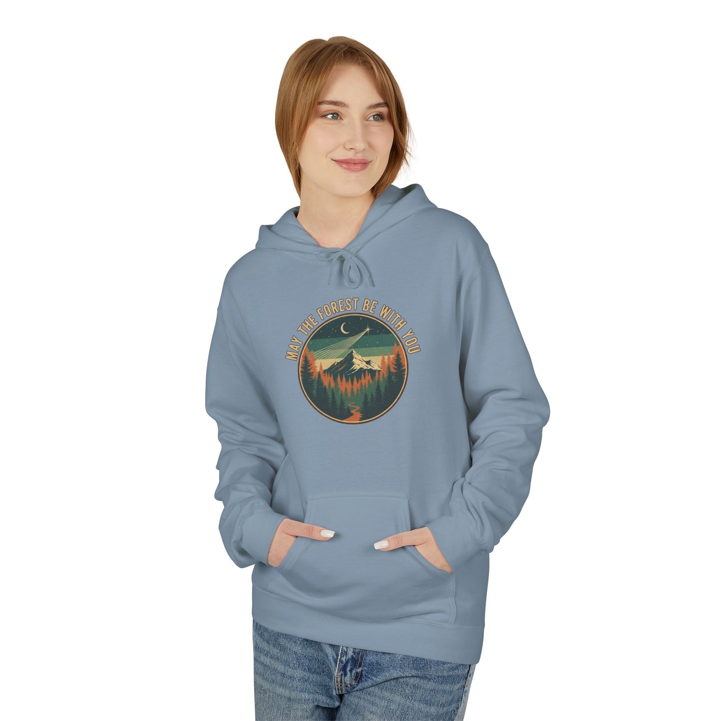 May The Forest Be With You Adult Unisex Hoodie