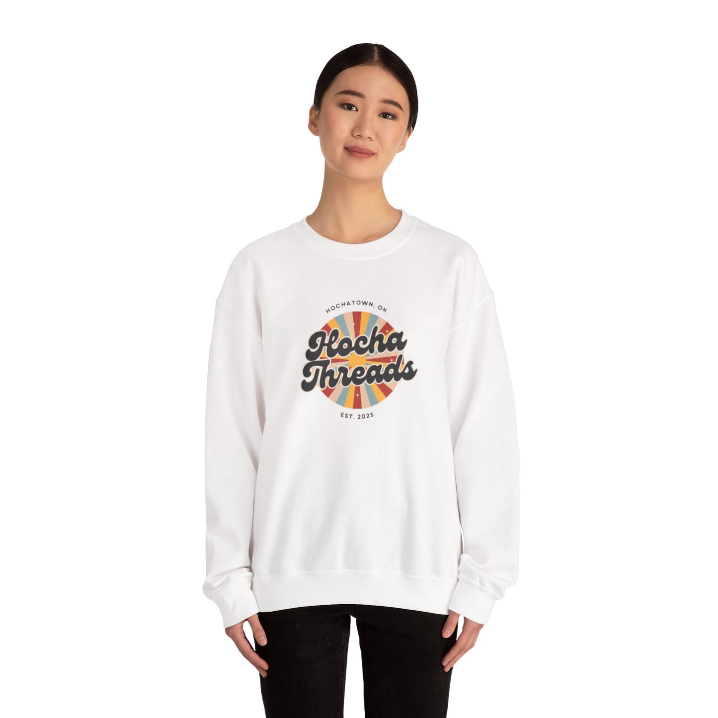 HochaThreads Retro Adult Unisex Sweatshirt