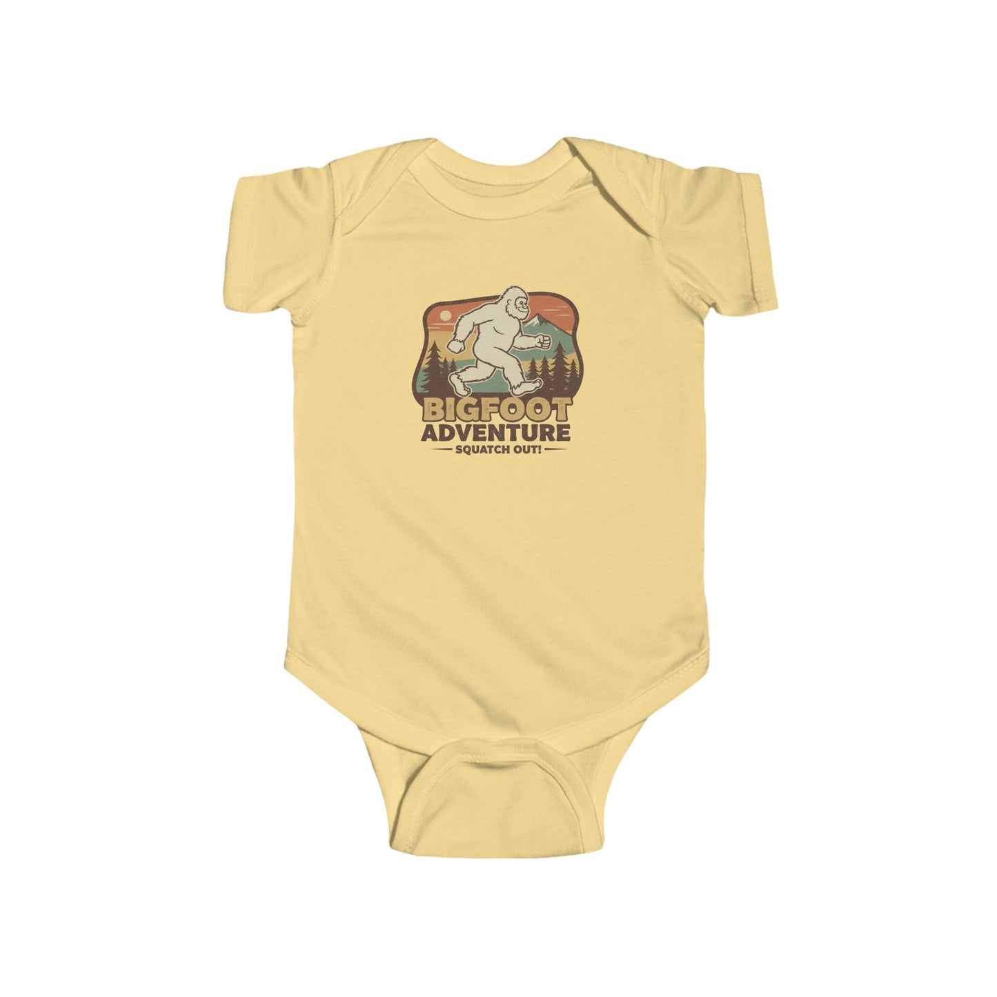 Squatch Out Infant Unisex Onesie