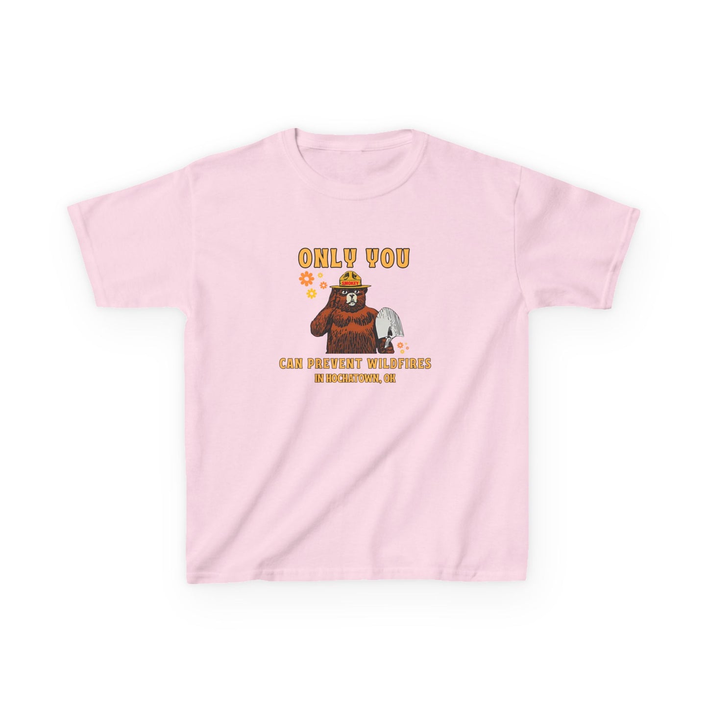 Only You Can Prevent Wildfires Kids Unisex Tee